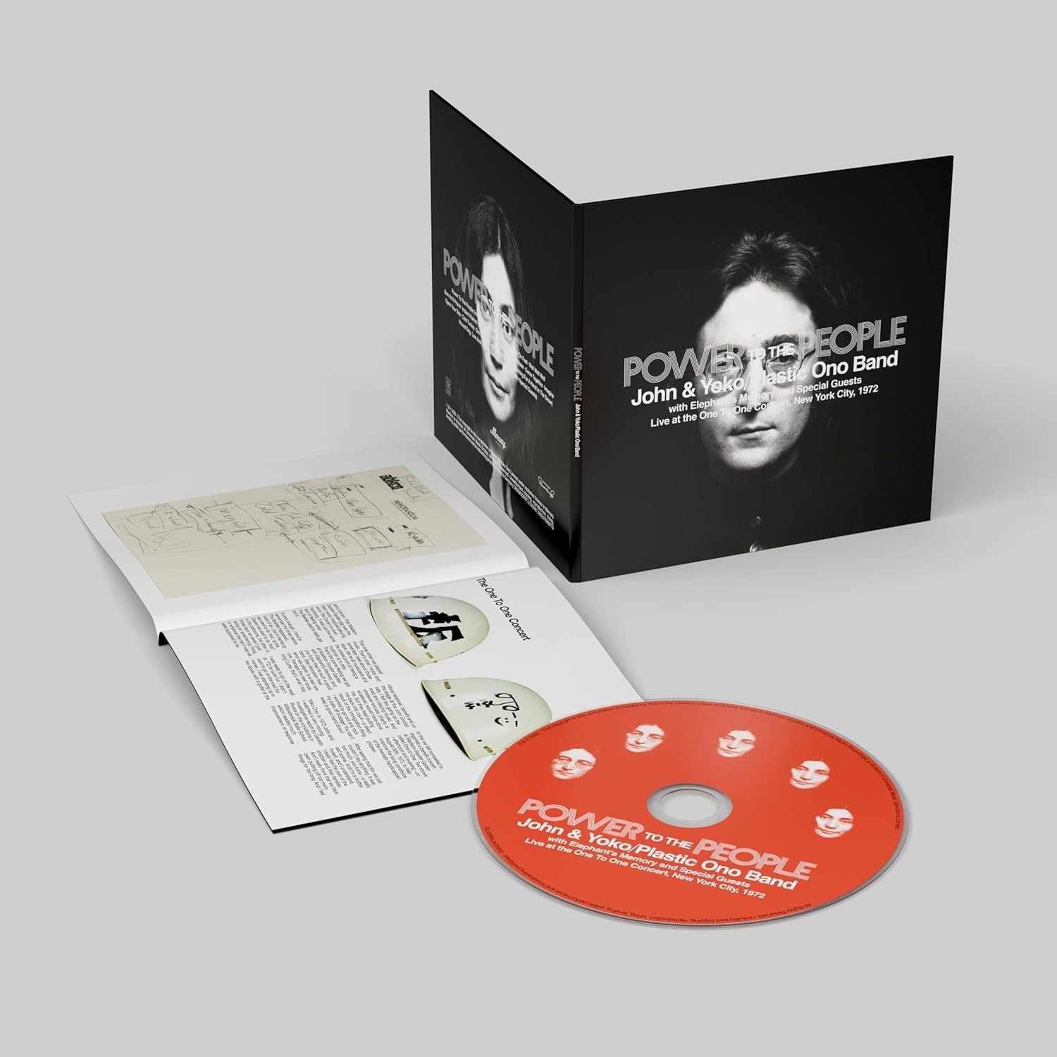 Plastic Ono Band, John Lennon & Yoko Power to The People (New CD)