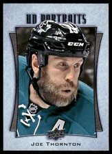 2016-17 Upper Deck #P-4 Joe Thornton UD Portraits