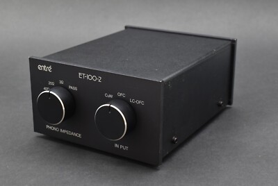ENTRE ET-100 MC Step-up transformer. Japan For Sale - US Audio Mart