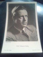 Wolf Albach-Retty Karta z autografem -niepodpisana-