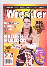 The Wrestler Magazine June 1995 British Bulldog Big Bubba Rogers WCW Issue 90s
