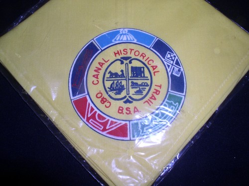Boy Scouts of America (sealed/new ) C&O Canal Historical Trail Handkerchief - Imagen 2 de 3
