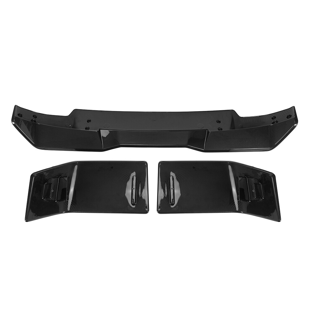 Carbon Fiber Look Rear Trunk Lip Roof Spoiler Wing For Land Rover Defender 110