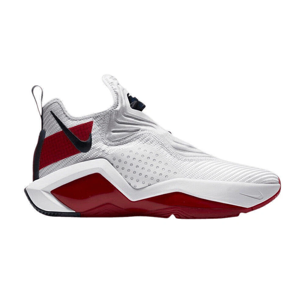 14 Soldier LeBron Nike 未使用 \"White/Red\" 100 CK6024 Sneaker Basketball USA XIV 14 Soldier LeBron Nike NEW シューズ(男性用)