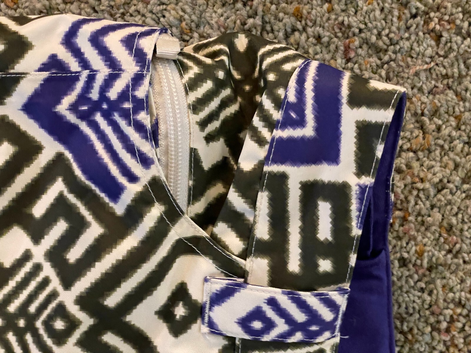 Burton Dryride Purple, Black  & White Geometric Snowboard Pants. Size Small