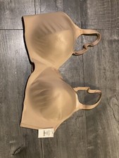 Women's Plus Size Pearl Tan 46DDD Lightly Lined Wirefree T-Shirt Bra - Auden