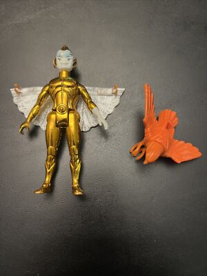Vintage Kenner Silverhawks Action Figure Copper Kidd W/ May Day 1986