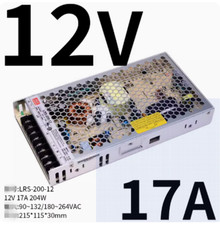 MEAN WELL LRS-200-12 17A 204W switching power supply /12V DC module