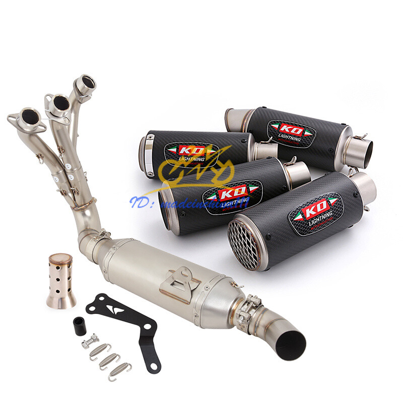 For Yamaha MT09 FZ09 XSR900 Complete Exhaust System Header Pipe