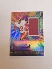 2020 Panini Illusions Football Antonio Gandy Golden RPA #/299 Washington 