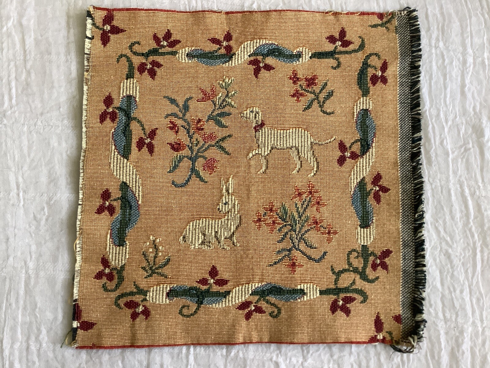 French Tapestry Fabric From Paris Craft Pillow Wall Display New eBay