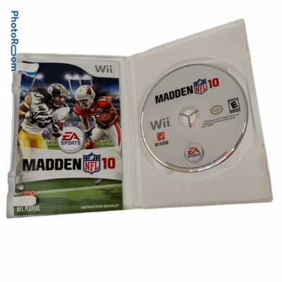 Madden NFL 10 (Nintendo Wii, 2009) Complete with Disc Manual Included ...