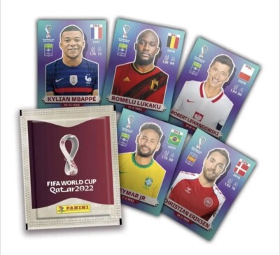 panini qatar 2022 stickers soccer  fifa world cup collectible