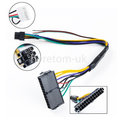 HSSDTECH Cavo Di Alimentazione Per HP Elite 8100 8200 8300 800 G1 Z220 - Foto 3