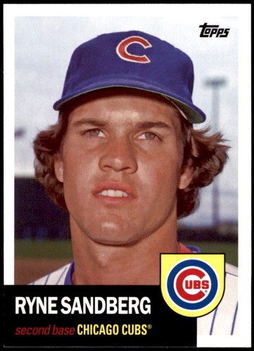 Ryne Sandberg 41 2016 Topps Archives (1953 Topps Design)