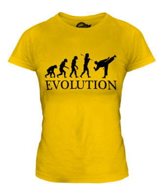 JUJUTSU EVOLUTION OF MAN LADIES T-SHIRT TEE TOP GIFT CLOTHING