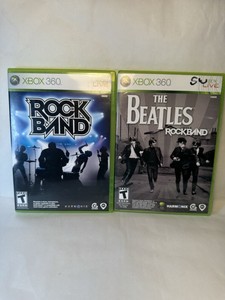 Lot De 6 Jeux Xbox 360 Complets FR - Les Experts, Rock Band, Kinect - Bon état Testés
