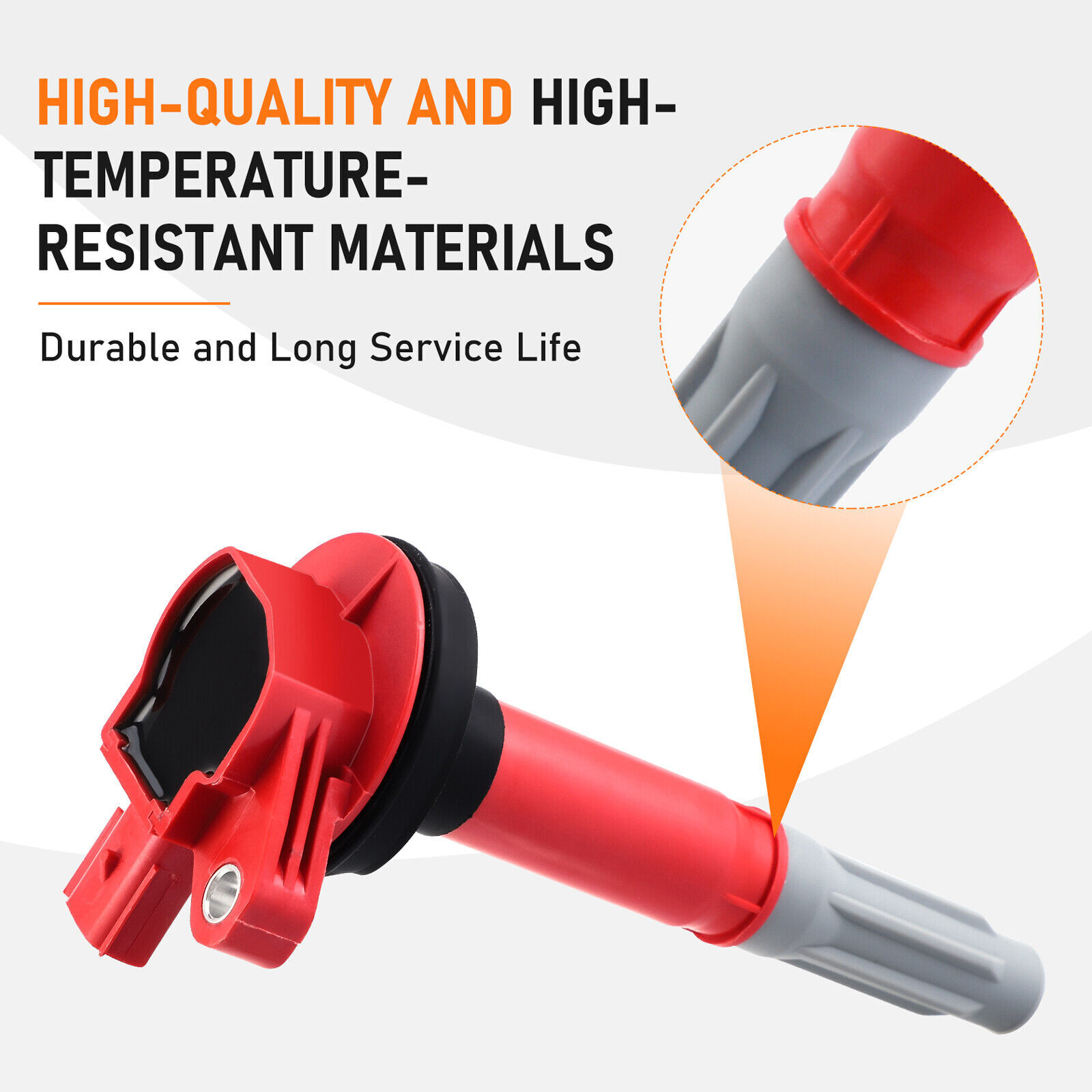 Set of 8 Ignition Coil & Platinum Spark Plug For Ford 2011-2014 F150 5.0L UF622