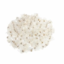 120 Pcs RJ9 4P4C Telephone Cable End Phone Adapter Connector Modular