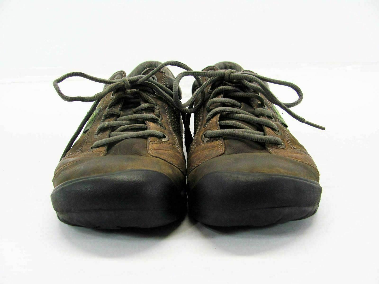 Scarpa uomo Keen Austin taglia 9M marrone Oxford passeggio escursionismo atletica usata qp