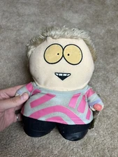 9" Talking Metrosexual Cartman Plush Toy From South Park 2005 Voice Box Untested