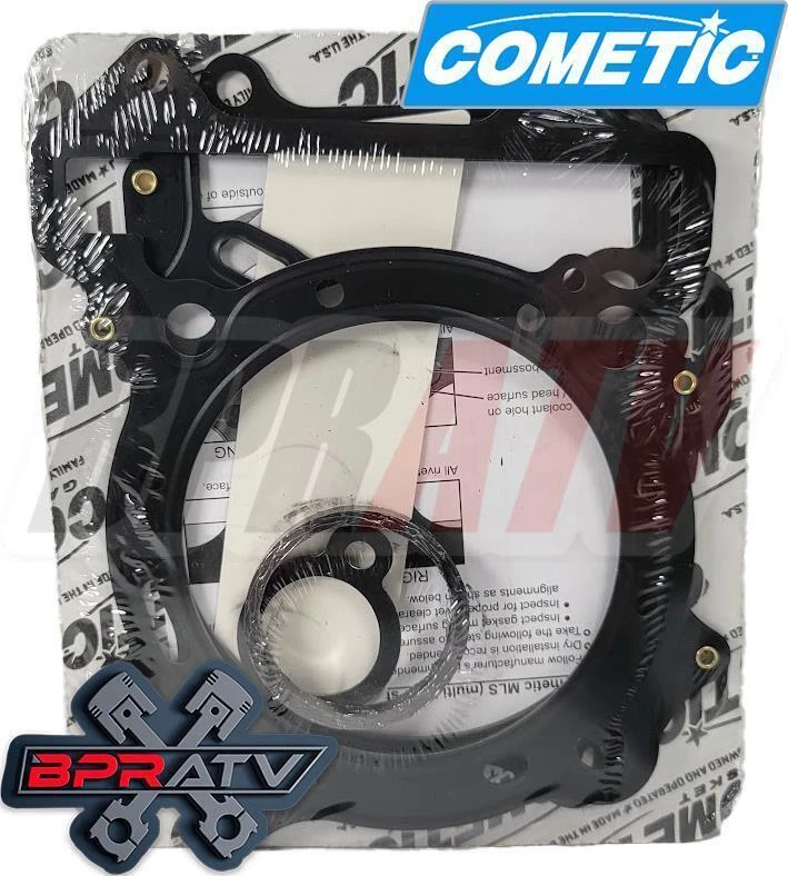 Best DRZ 400 LTZ 400 94mm Big Bore MLS Cometic Top End Gasket Kit KPMI Red Seals - Image 3 of 4