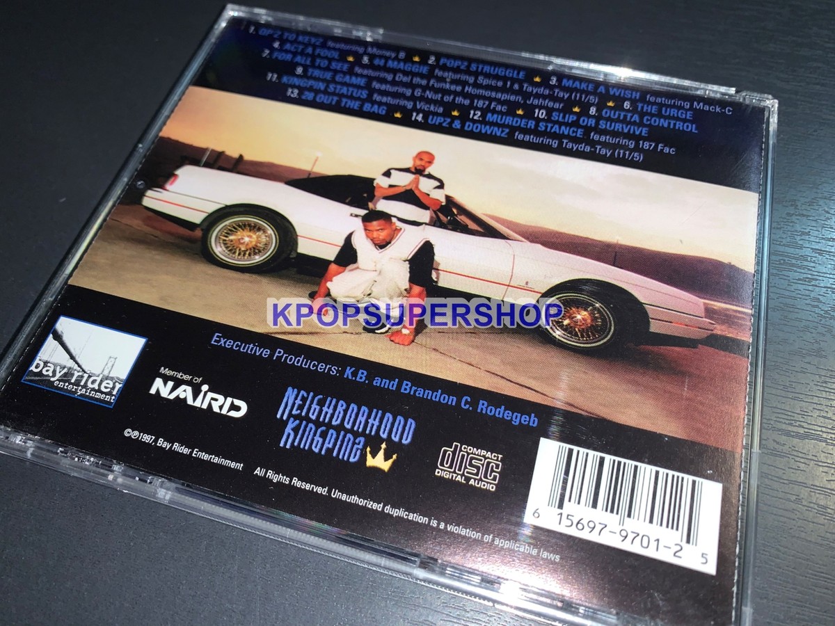 Neighborhood Kingpinz NKPz Album Kingpin Status CD Booklet Great