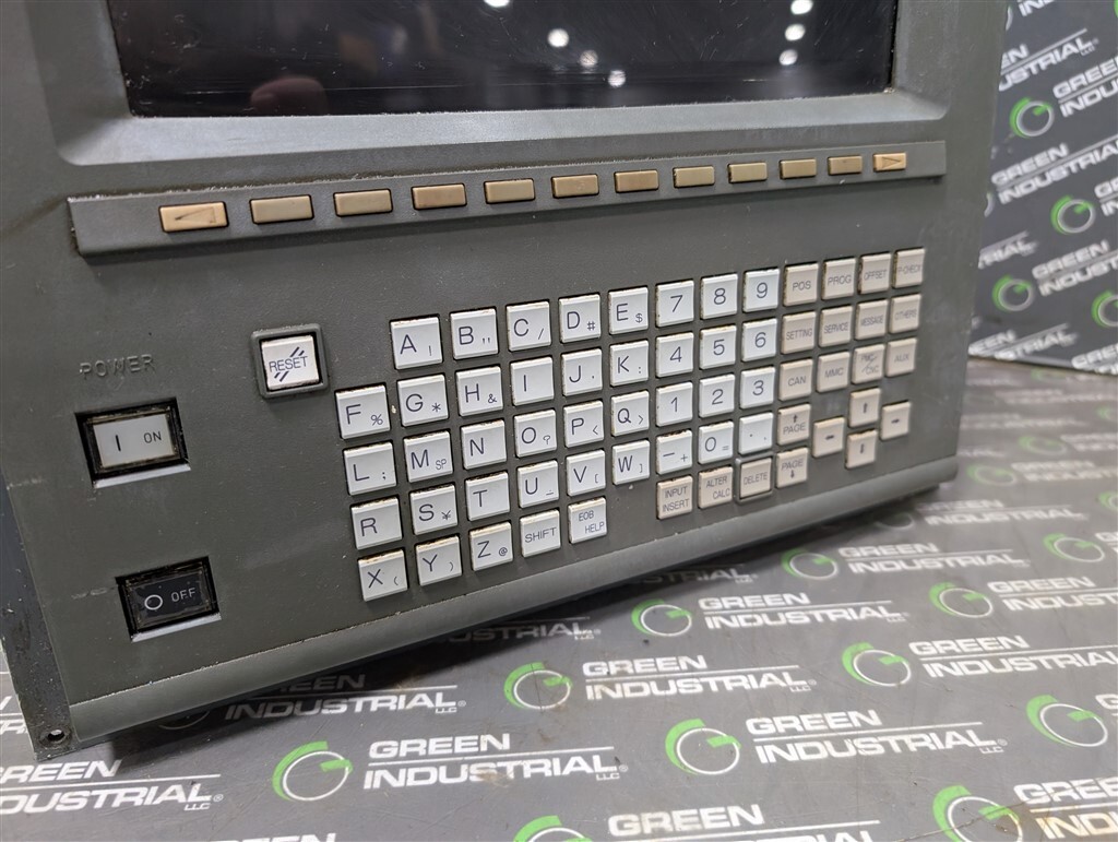 USED LCD Retrofit FANUC A02B-0163-C321 MDI/CRT Unit Operator