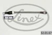 Linex Handbremsseil Bremsseil Rechts Links Passend FüR Opel Astra G CC