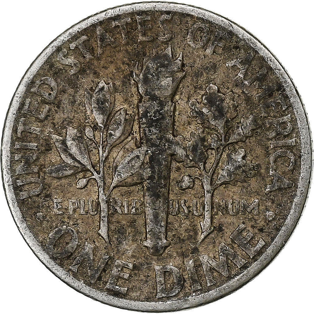 1164423] Coin, United States, Roosevelt Dime, Dime, 1951