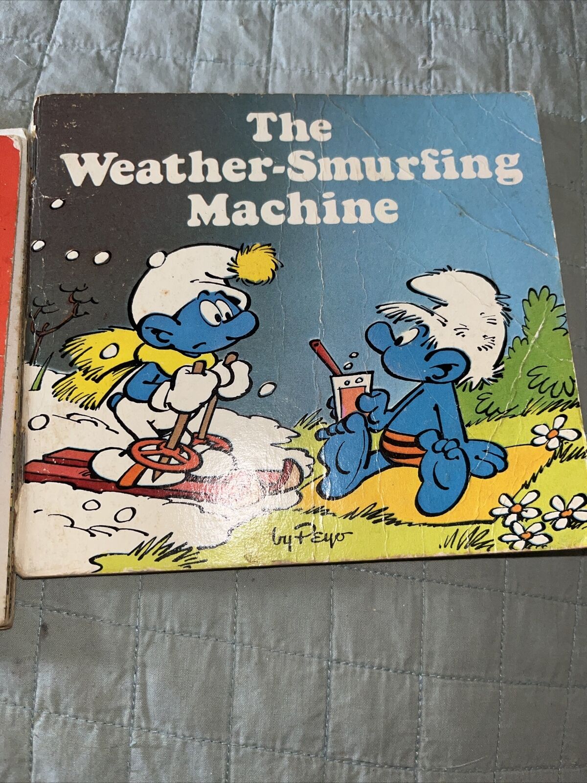 Smurf Comic Books The Weather Smurfing Machine The Smurfic Games