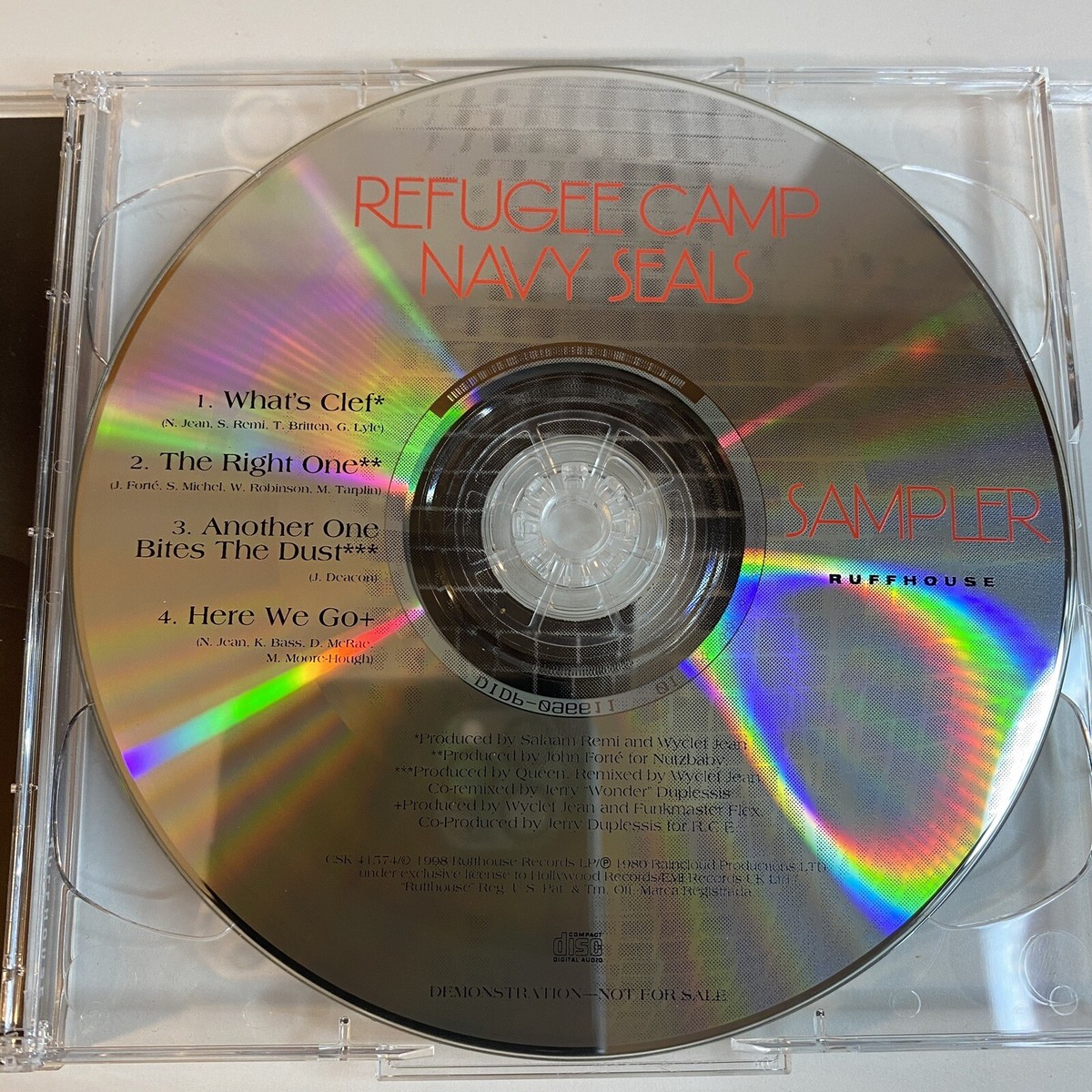 Ghetto Supastar by Pras (CD, 1998, Ruffhouse) Rap Hip Hop