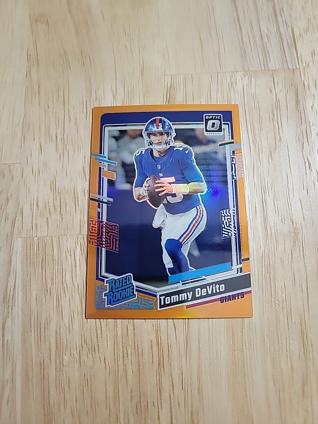 2023 Donruss Optic TOMMY DEVITO Orange Prizm /249 #280 Rated Rookie Giants SP