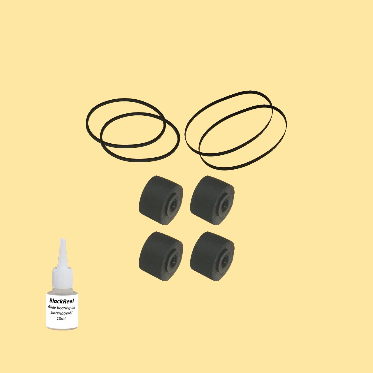 Kit 8 Für Kenwood X-b 7 Tape Deck Cassette Deck