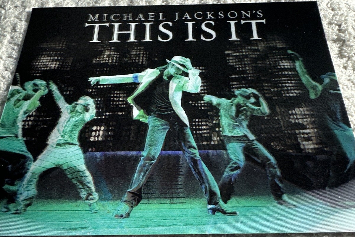 M. JACKSON THIS IS IT TOURポスター Michael Jackson - RARE Concert Poster - This Is It Tour - 02
