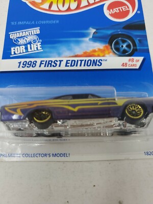 Hot Wheels 1998 First Editions Die Cast Car #8 of 48 cars - '65