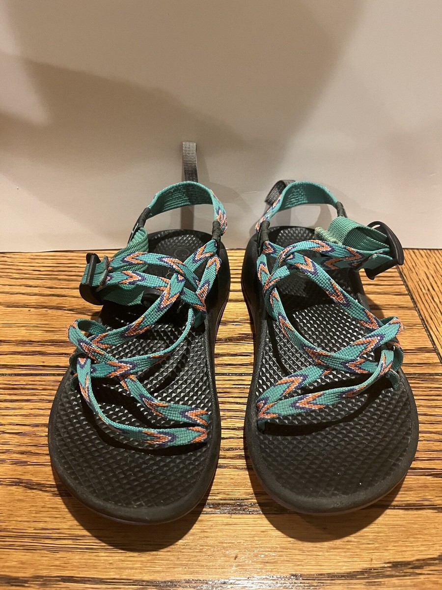 Chacos ZX1 Eco Tread Sandals Teal Size 4 Women Super Purple