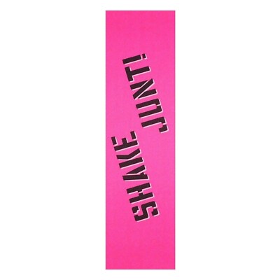 SHAKE JUNT GRIPTAPE PINK Sprayed 9'' x 33'' Skateboard Grip Tape Shake Junt Pink