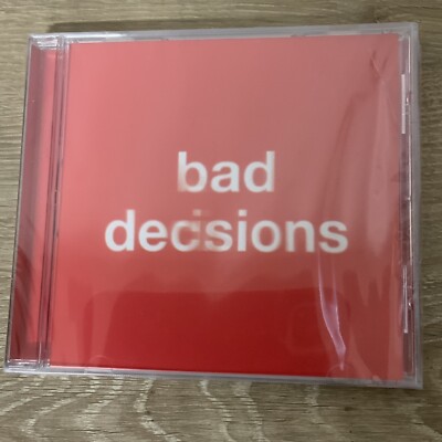   BAD DECISIONS- Benny Blanco, BTS & Snoop Dogg (CD) NEW *CRACKED CASE*