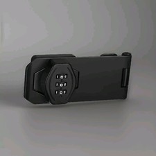 3" Household Cabinet Lock Keyless 3-Digit Password Combination Hasp Latch Lock