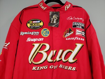 2004 Dale Earnhardt Jr Budweiser Chase Authentics NASCAR Jacket