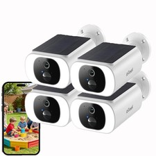 ieGeek 3MP Überwachungskamera Aussen Solar WLAN Kamera Outdoor 2-Wege-Audio