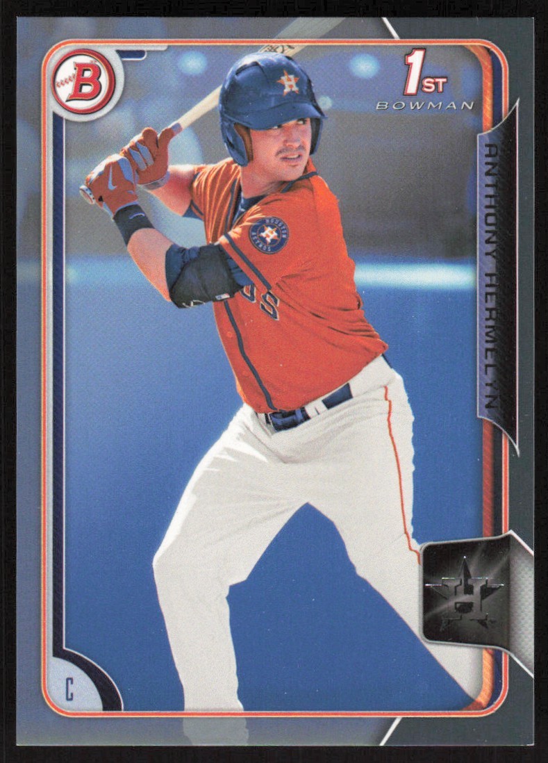 2015 Bowman Draft Silver Anthony Hermelyn RC 126/499 Houston Astros  