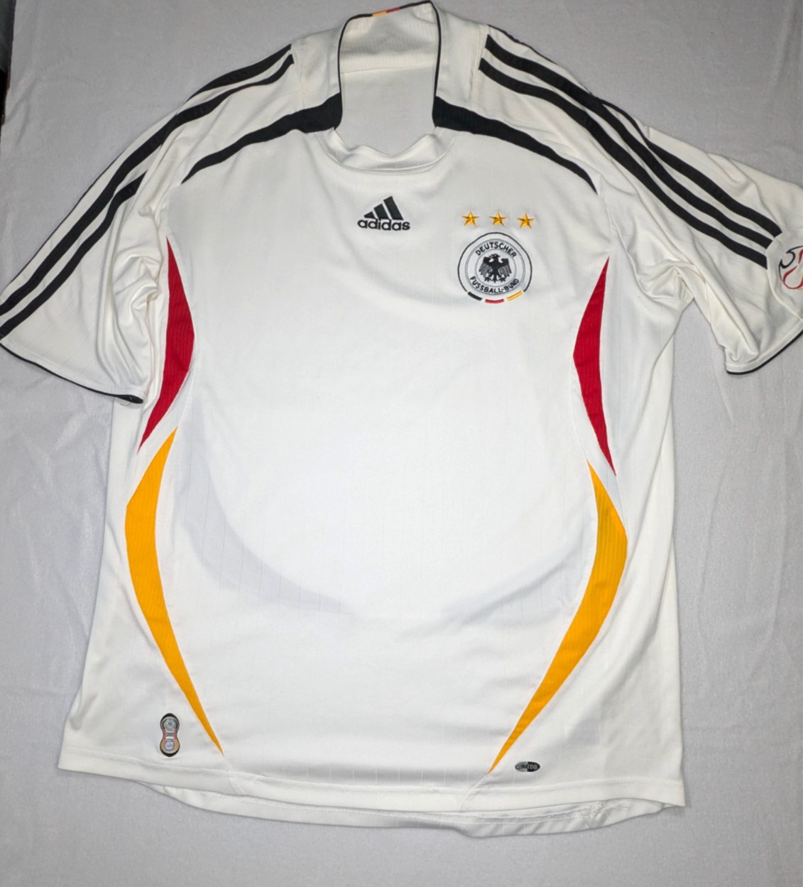 Team Germany Vintage 2006 World Cup Adidas ClimaCool Home Team Jersey (Men’s XL)