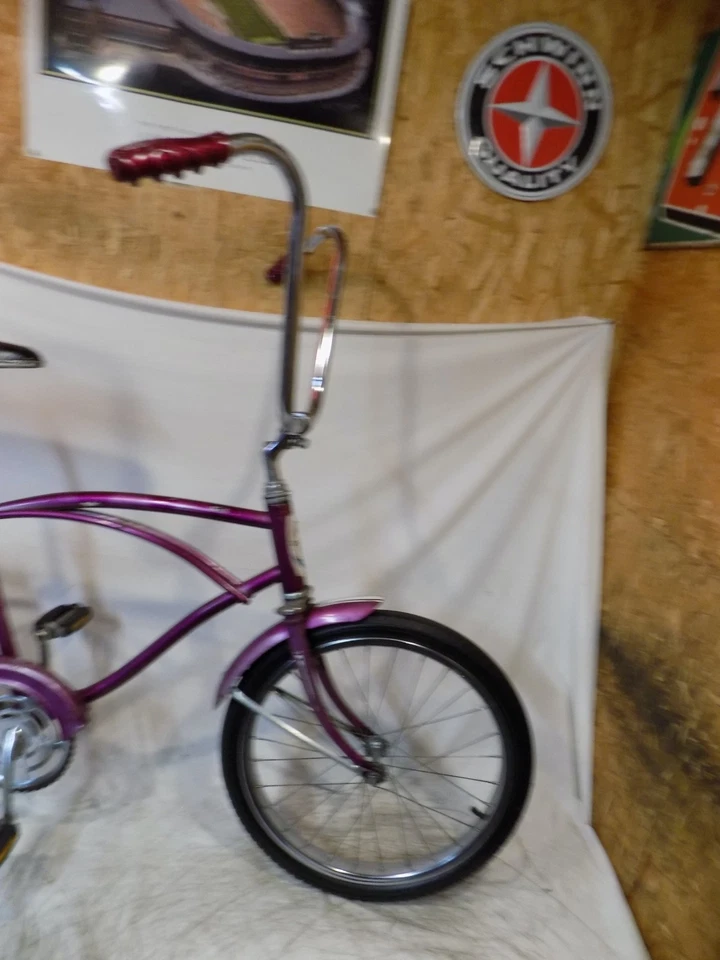 BICICLETA WESTERN FLYER BUZZ AÑOS 70 DE COLECCIÓN MUSCLE BUGGY MURRAY ELIMINATOR PÚRPURA AÑOS 70! Foto 4 de 4
