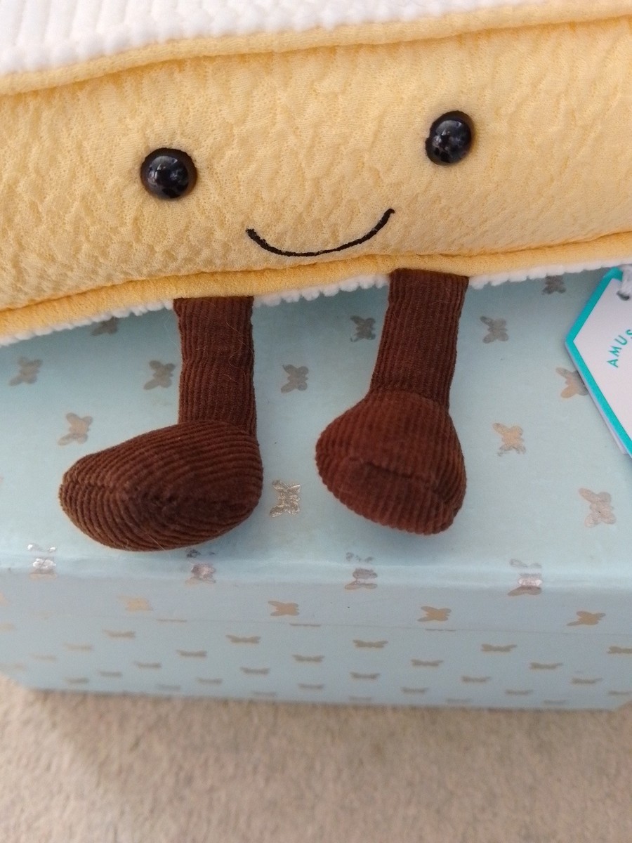 Jellycat. Amuseable Brie. Cheese. Rare. Brand New With Tags | eBay