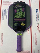 Bread Butter Invader 16mm Pickleball Paddle Purple Alien Edition - New