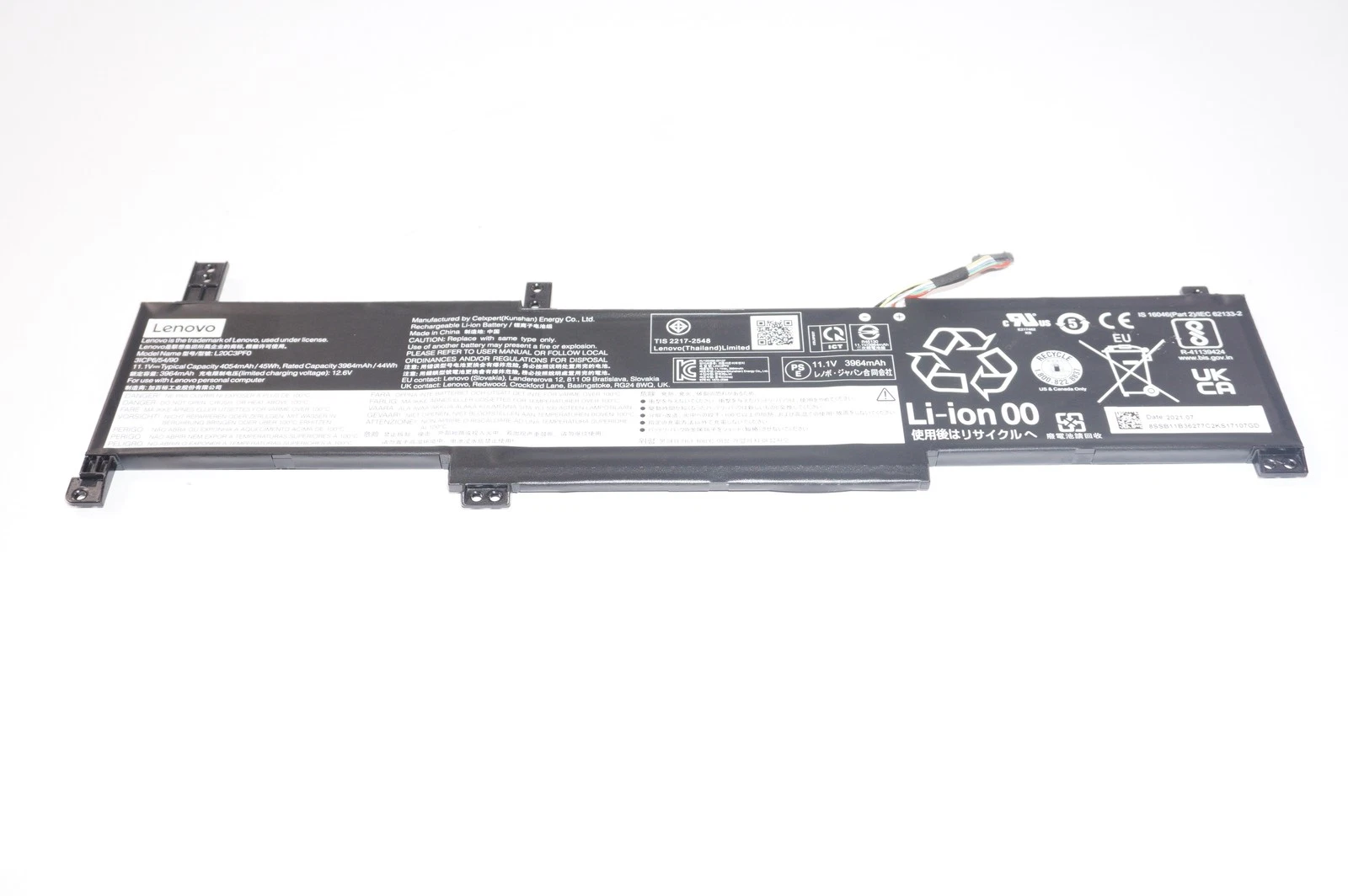 Lenovo 5B11B36283 Replacement Battery