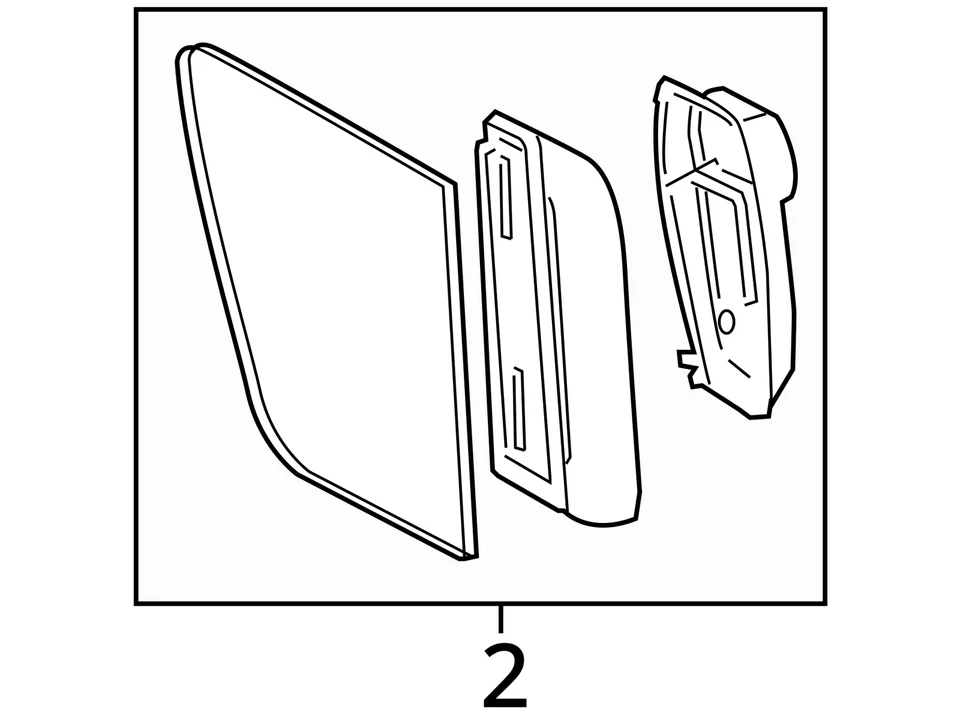 SE ADAPTA A 08-12 FORD ESCAPE 2,5 L VIN 7 octavo dígito LH cuarto ventana vidrio tinte privacidad Foto 4 de 4