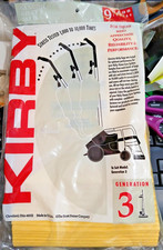 Genuine Kirby  197389 Generation 3 Disposable Filter Bags Upright Vacuum 9 Bags